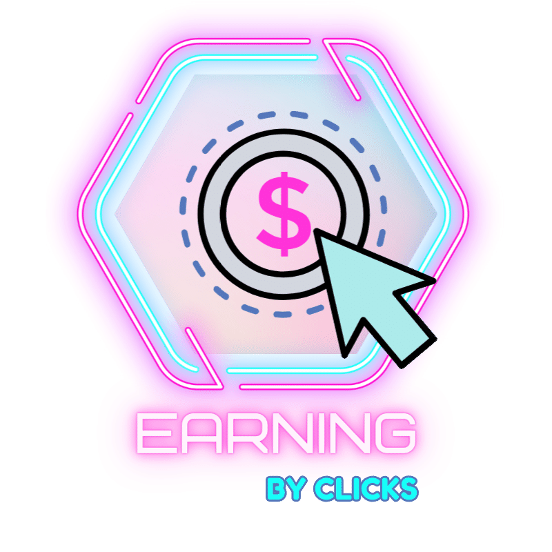 Earning By Clicks SQUARE LOGO NO BACKGROUND